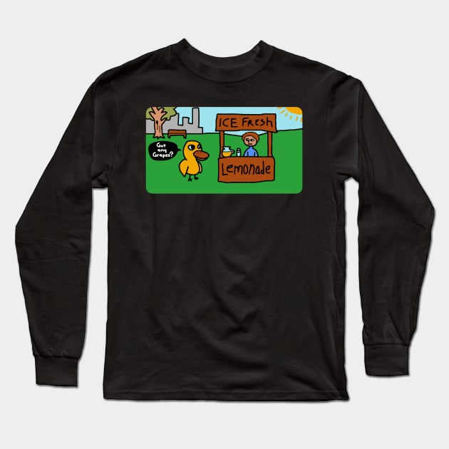 Got any grapes Long Sleeve T-Shirt by veanicc